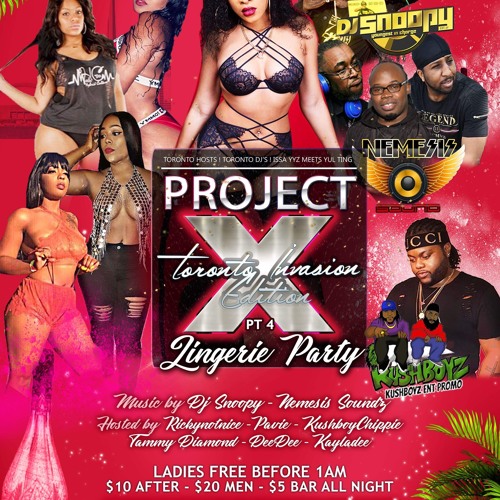 Stream PROJECT X LINGERIE PARTY by Iamdjsnoopy