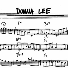 Donna Lee shed track - 97 bpm