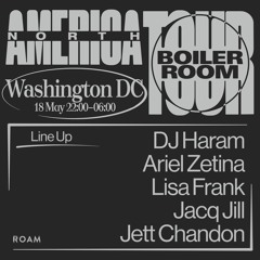 Ariel Zetina | Boiler Room Washington DC: ROAM Warehouse Party