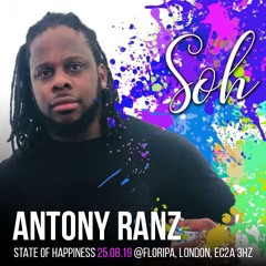 Antony Ranz - soH @Floripa London 25.8.19 Deep House Mix