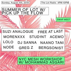 Pick Up The Flow Takeover (Part 2) @ The Lot Radio 08-04-2019