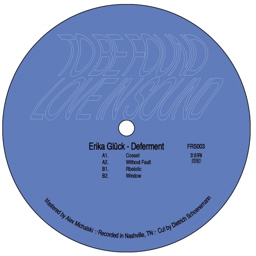 Erika Gluck - A1 Cosset