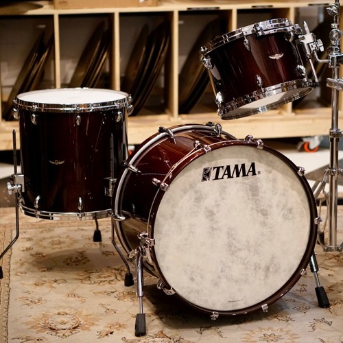 Stream Tama 22/13/16 Star Walnut Drum Set - Dark Mocha Walnut