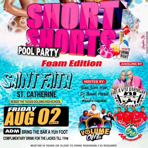 SHORT SHORTS POOL PARTY PT 1