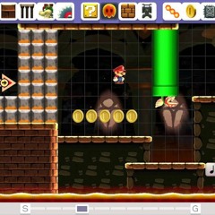 New Super Mario Bros. Castle (SMM Edit/Yoshi/Leaf Bs/Gold Rg) (Wii, 2 and U and SMM)