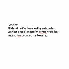 Hopeless [TEXAS STRONG]