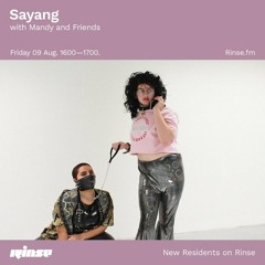 Sayang with Mandy & Friends - 09 August 2019
