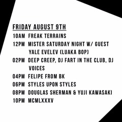 Styles Upon Styles @ The Lot Radio 08 - 09 - 2019
