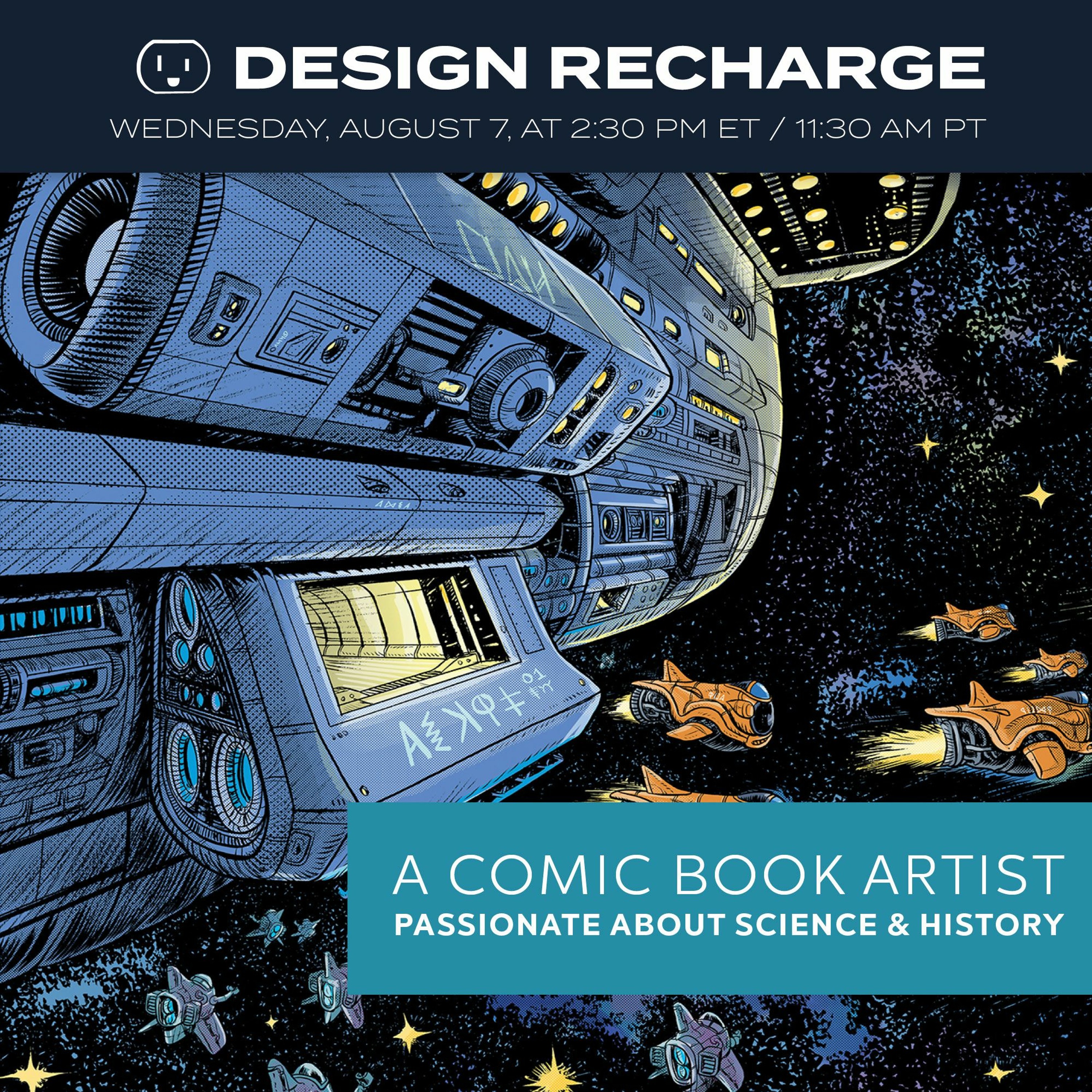 A Comic Book Artist Passionate About Science & History With André Caetano episode artwork