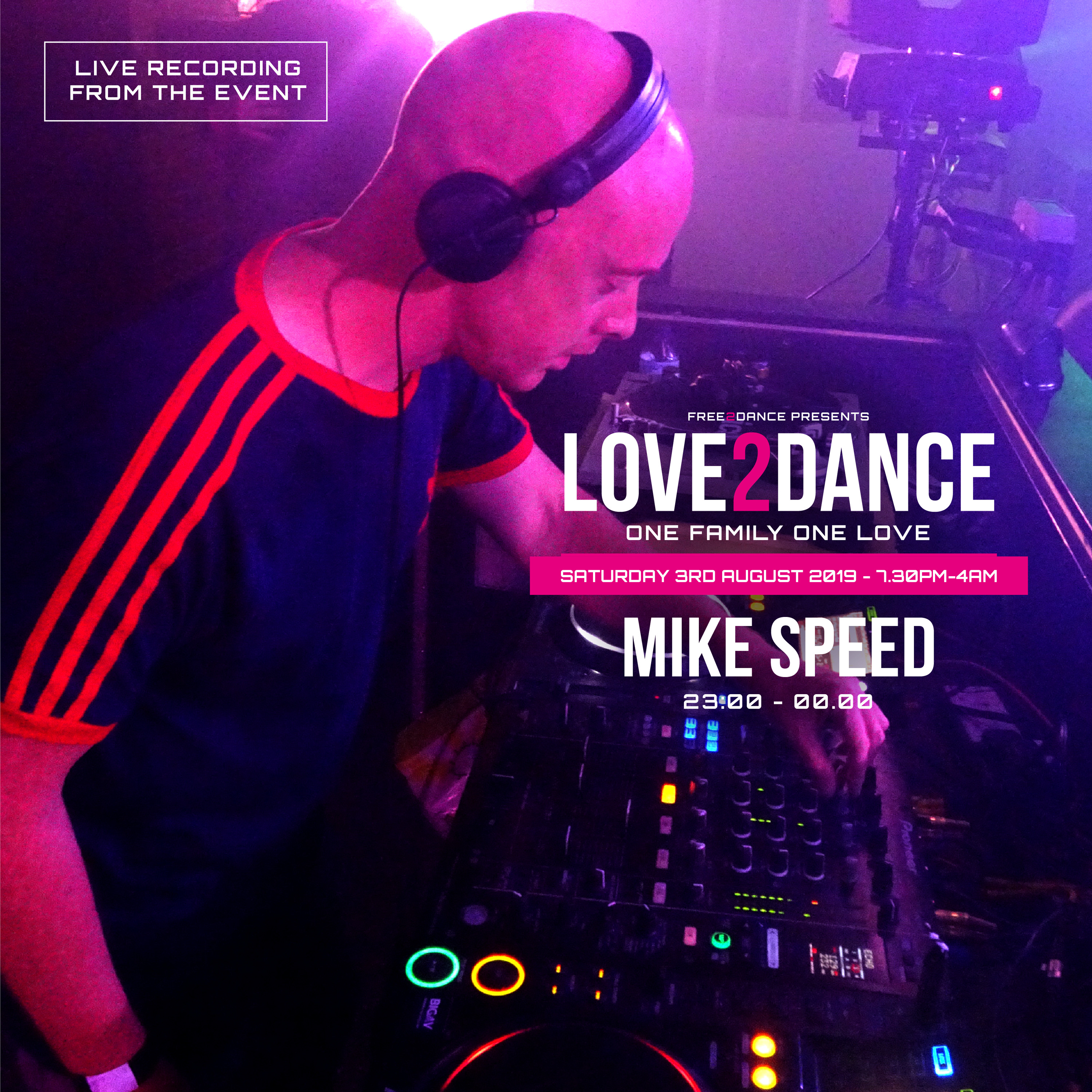 Mike Speed | Love2Dance | 030819 | The Boiler House | 2300-2400 | Live Recording From The Event! episode artwork