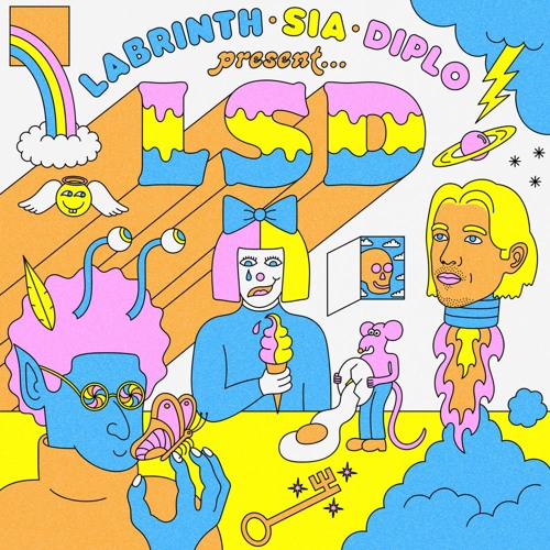 LSD - Genius Ft. Sia, Diplo, Labrinth (Oscar Strobe Remix)