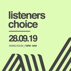 Listeners Choice - Birthday Promo Mix