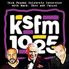 Nick Fenske Celebrity Interviews With Mark S. Allen, Ebro Darden And Jacqui 102.5 FM KSFM