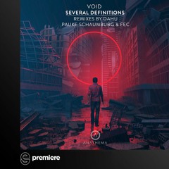 Premiere: Several Definitions - An Other Way (Dahu Mix) - Anathema Records