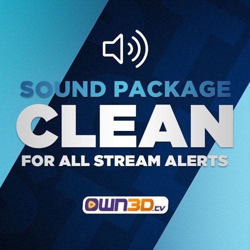 Sound Package Clean For Twitch Alerts By Own3d Tv