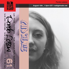 Panda Lassow 63 w/ MLE @ Red Light Radio 10-08-2019