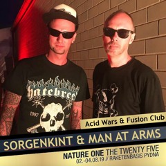 Man at Arms vs Sorgenkint - Nature One 2019 (Live DJ Mix @ Acid Wars Bunker)