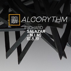 +++ALGORYTHM+++ (N.i.M&Richard Salazar) Live at Antik 10/8/19