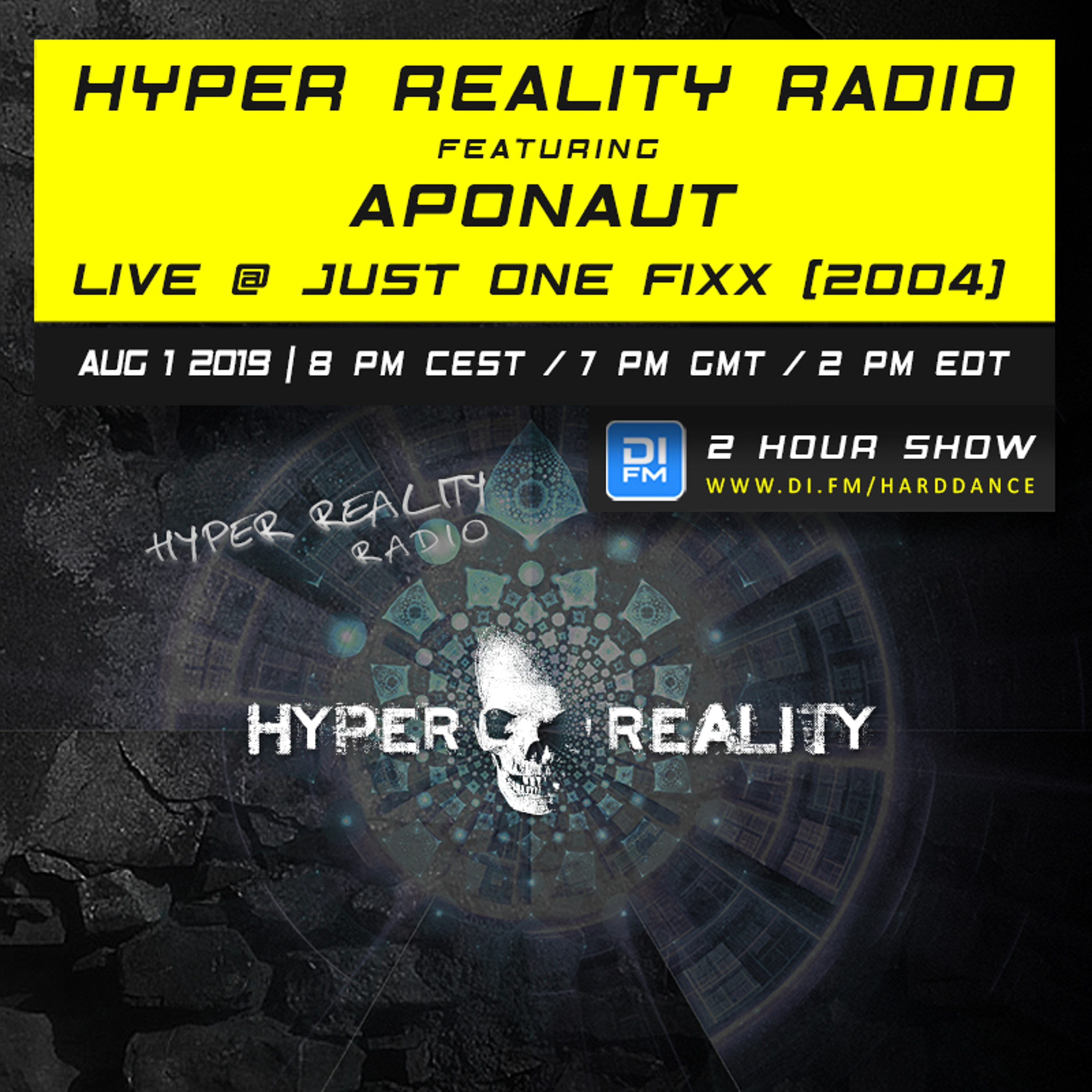 Hyper Reality Radio 112 – feat. Aponaut Live @ Just One Fixx, Toronto (2004) episode artwork