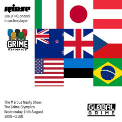The Marcus Nasty Show: Grime Olympics - 14 August 2019