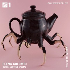 Elena Colombi 12/08/19 : Osàre! Editions special - NTS Radio