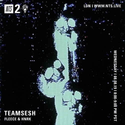 TeamSesh NTS 8th August 2019: hnrk & fleece