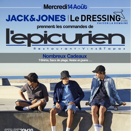 CEDRIC JARA - JACK & JONES @ EPICURIEN 14 AOUT 2019