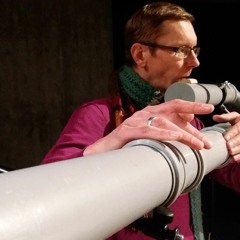 DIY  contrabass flute practicing session