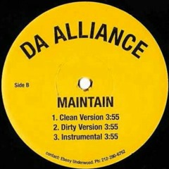 Da Alliance - Maintain.mp3