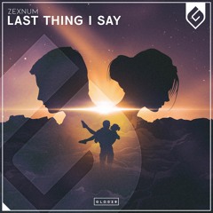 Zexnum - Last Thing I Say (Radio Edit)