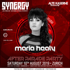 Maria Healy Live @ SYNERGY After Parade Party - Alte Kaserne Zurich (10.08.2019)