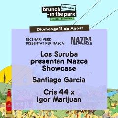 Igor Marijuan b2b Cris44 - Nazca Records showcase @ Brunch in the park, Barcelona (11.08.19)