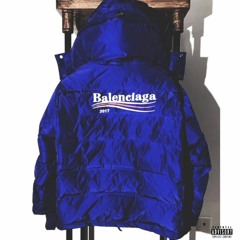 Blue Balenciagas