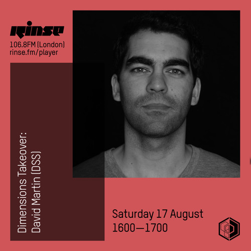 David Martin (DSS) x Dimensions Festival Warm Up -  17 August 2019