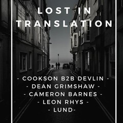 Dean Grimshaw - Lost In Translation (Warm Up Mix)