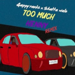 Gappy Ranks Ft Shatta Wale - Too Much Henny(Remix)