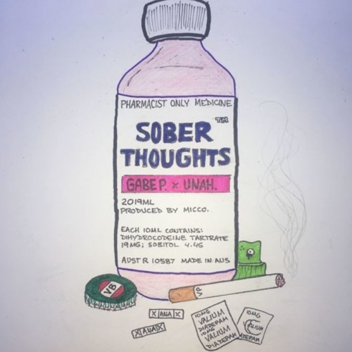 Sober Thoughts - Gabe P ft. Unah