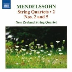 Mendelssohn - String Quartet #5 In E Flat, Op. 44 No. 3 - 3. Adagio Non Troppo