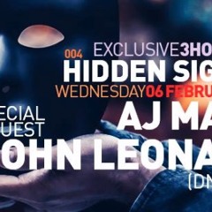 HIDDEN SIGNAL Radio Show - AJ MARR, JOHN LEONARD (DNB SET ) Feb 6th 2019 - RIR WEB RADIO