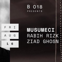 Rabih Rizk Live @ B018 Beirut | Musumeci (16.08.2019)