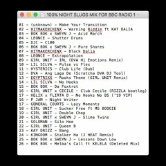 100% Night Slugs Mix for BBC Radio 1