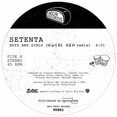[MR002] Setenta - Boys And Girls (Mochi Men Remix)