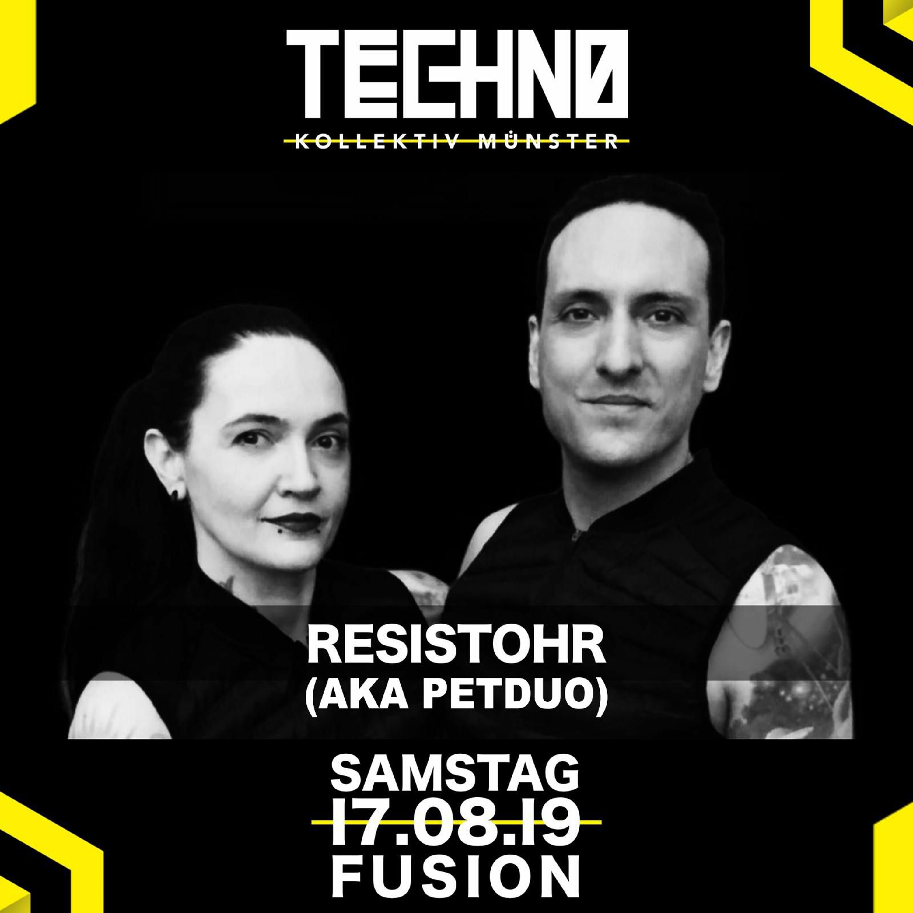 Resistohr (PETDuo Techno Set) @ Techno Kollektiv, Fusion Club, Münster, Germany, 17.08.2019 episode artwork