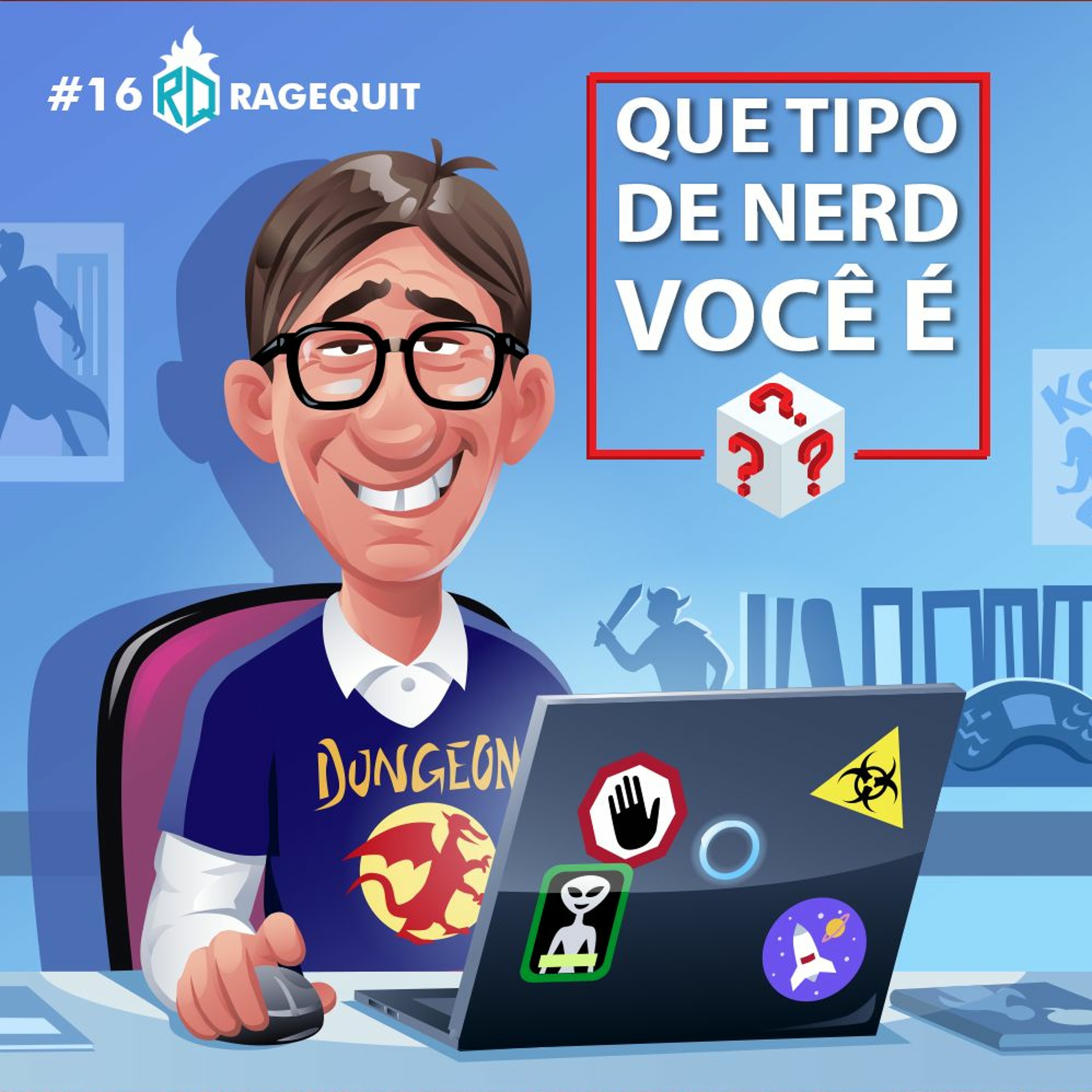 #16 Que tipo de nerd você é? episode artwork