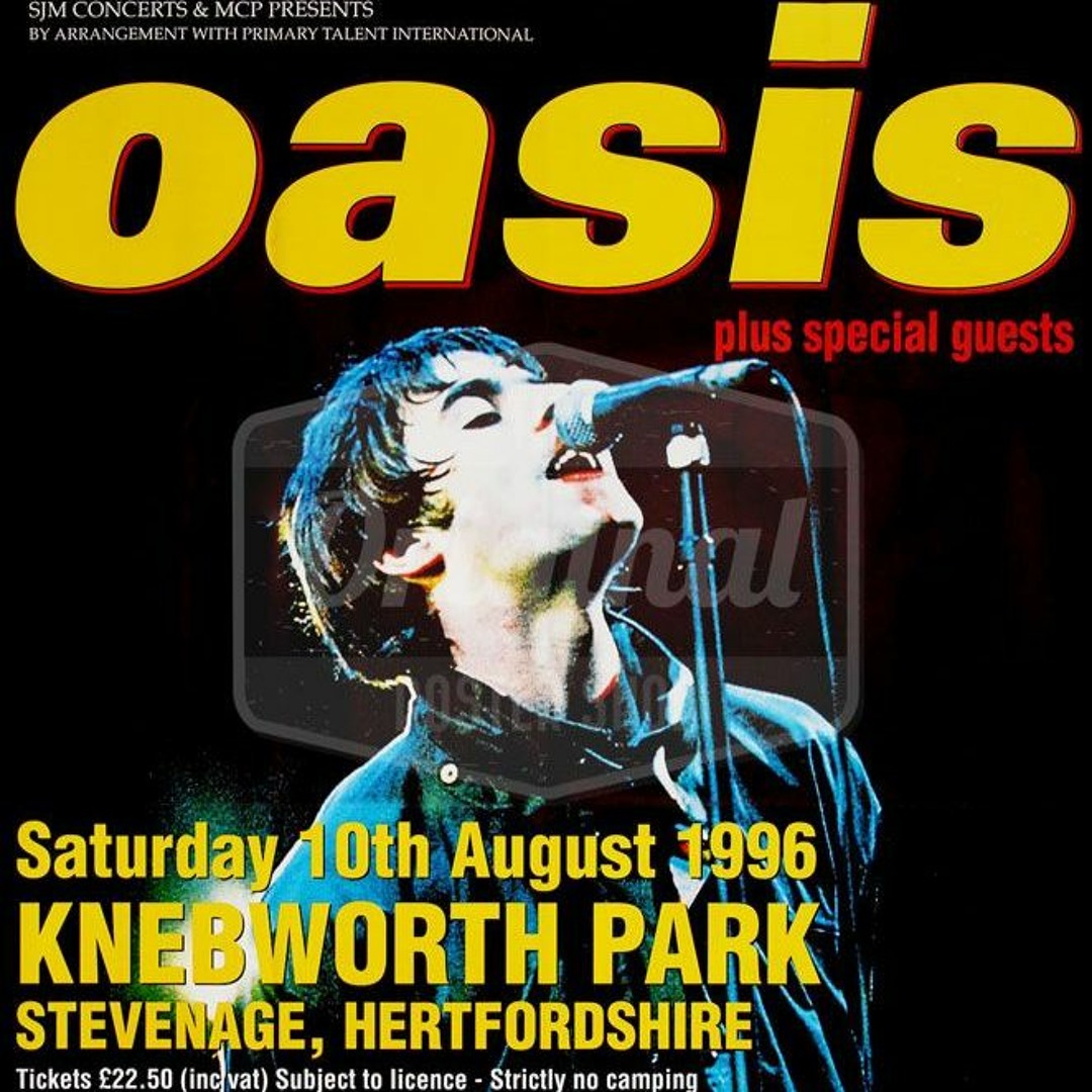Stream Oasis Live at Knebworth Park 1996 [FULL GIG] by guilhermrs