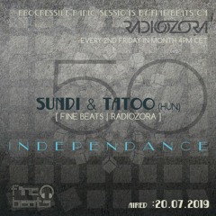 Independance #50@RadiOzora 2019 July | Sundi & Tatoo Live From Ozora