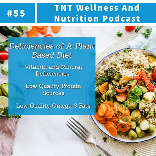 Episode 55 Nutritional Deficiencies Of A Plant Based Diet By