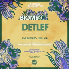 Joe Pompeo : Will OB B2b @ GoodRoom 8.15.19