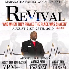 Revival with Apostle R.E. Jones