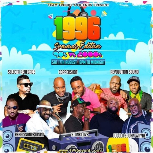 1996 [SUMMER ATL] REVOLUTION/COPPERSHOT/JOHN WAYNE/STONE LOVE/ RENAISSANCE/SELECTA RENEGADE